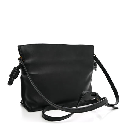 Loewe Calfskin Mini Flamenco Knot Clutch Black 3 of 9