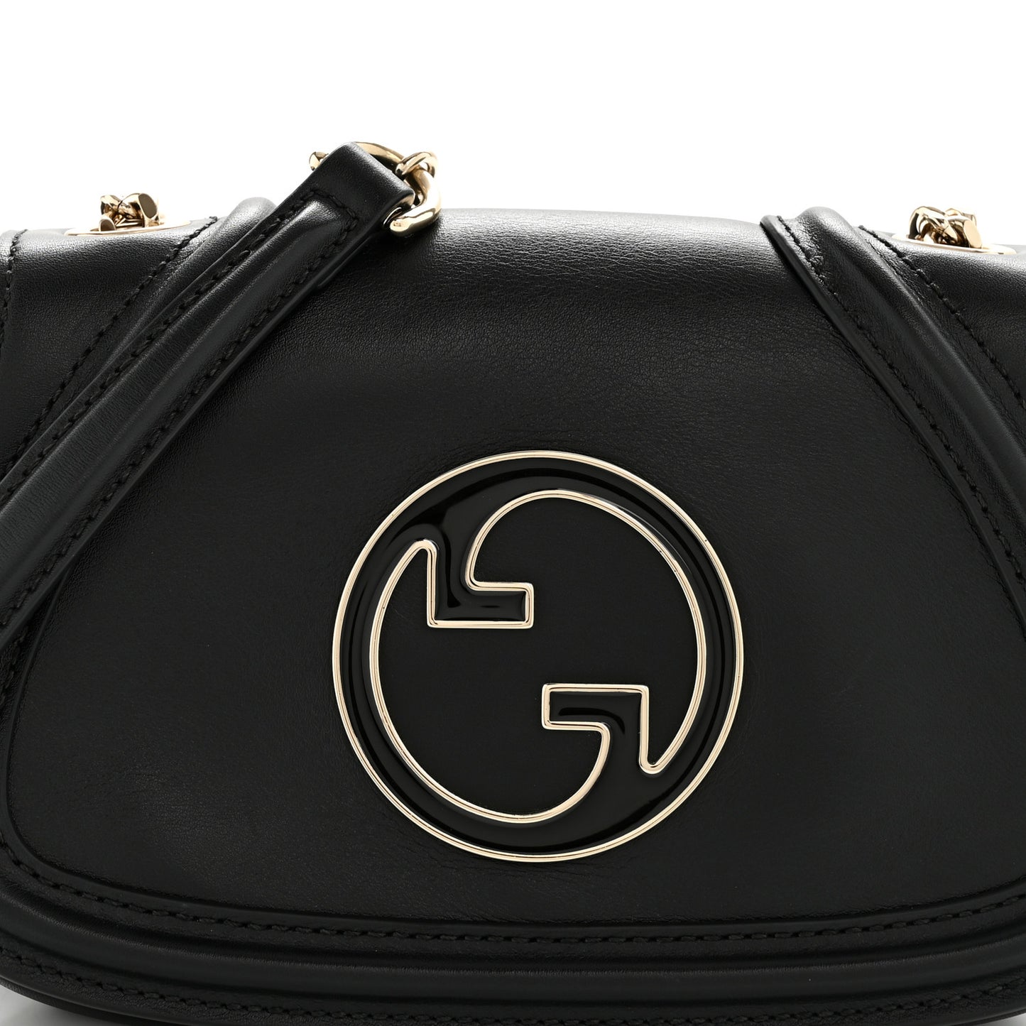Calfskin Blondie Small Shoulder Bag Black