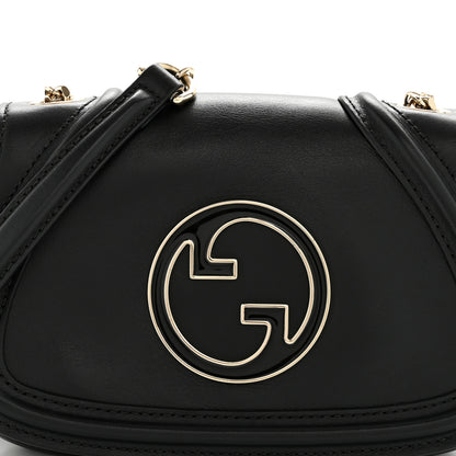 Gucci Calfskin Blondie Small Shoulder Bag Black 7 of 12