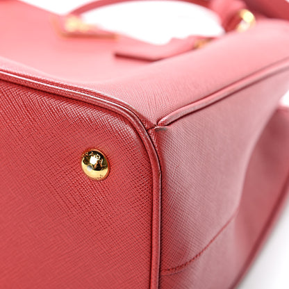 Prada Saffiano Lux Medium Tote Fuoco 11 of 16