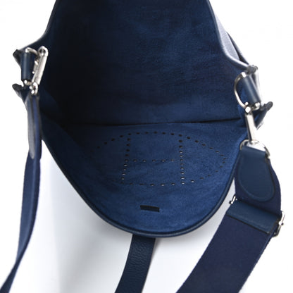 Hermes Taurillon Clemence Evelyne III TGM Bleu Obscur 5 of 11