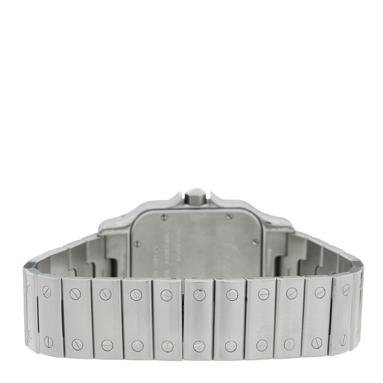 Cartier Stainless Steel 32mm Santos De Cartier Galbee Automatic Watch 3 of 5