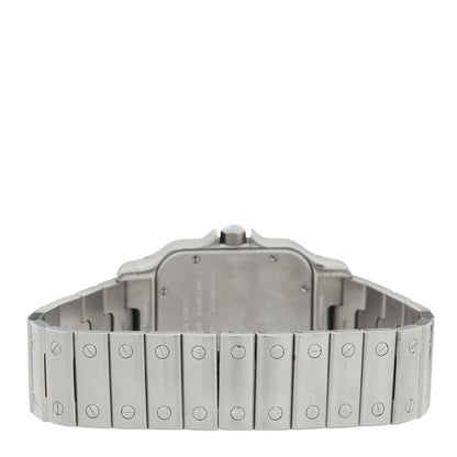 Cartier Stainless Steel 32mm Santos De Cartier Galbee Automatic Watch 3 of 5