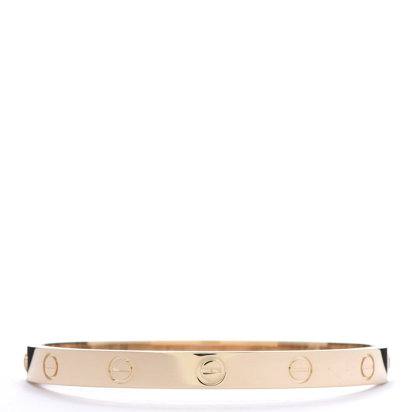 18K Yellow Gold LOVE Bracelet 17