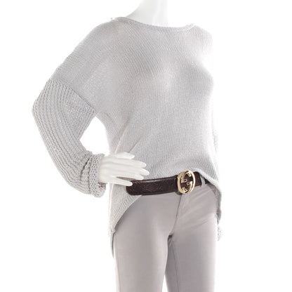 Gucci Guccissima Interlocking G 40mm Belt 90 36 Chocolate 2 of 4