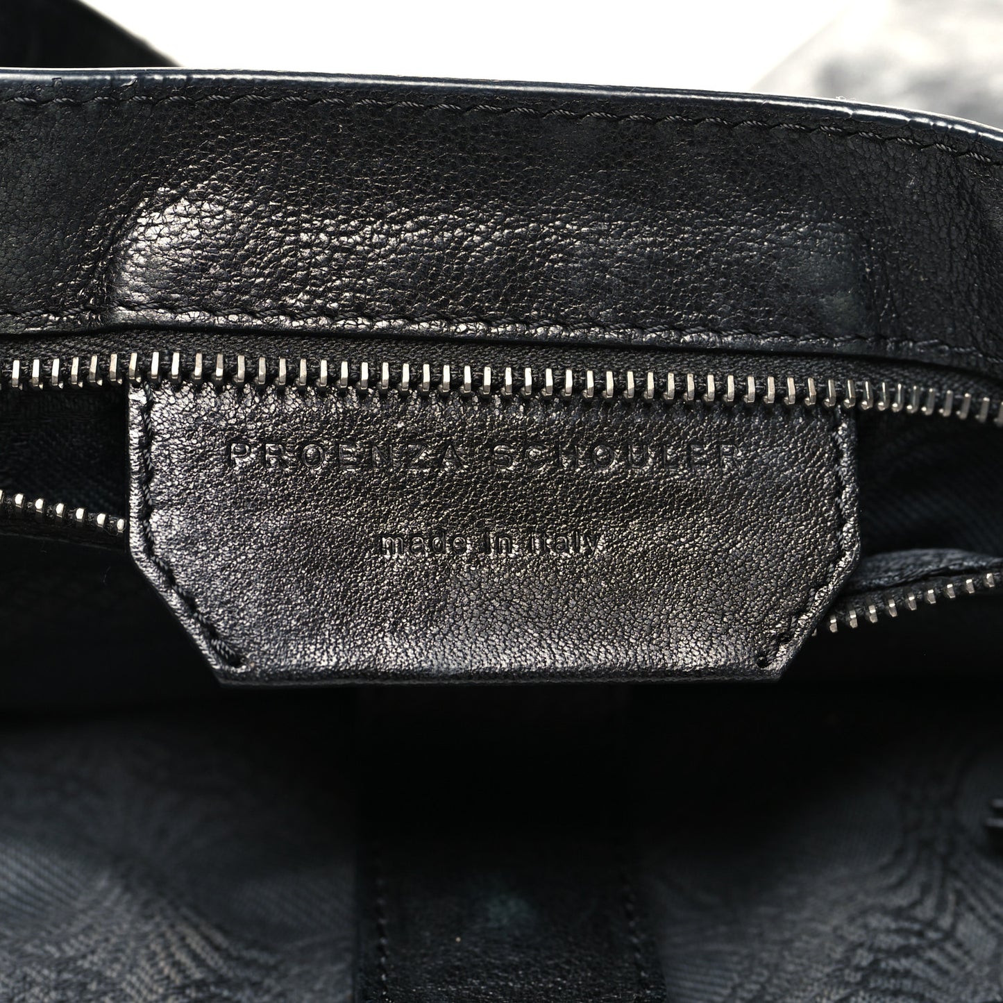Lambskin Medium PS1 Satchel Black