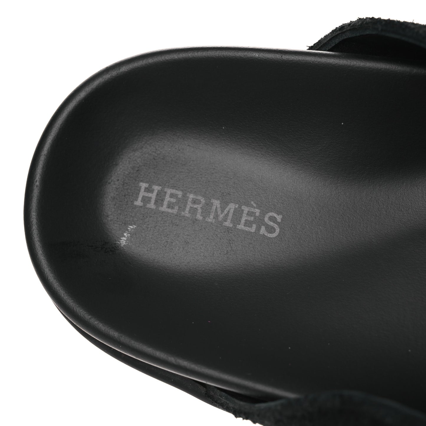 Suede Calfskin Go Mules 37 Black