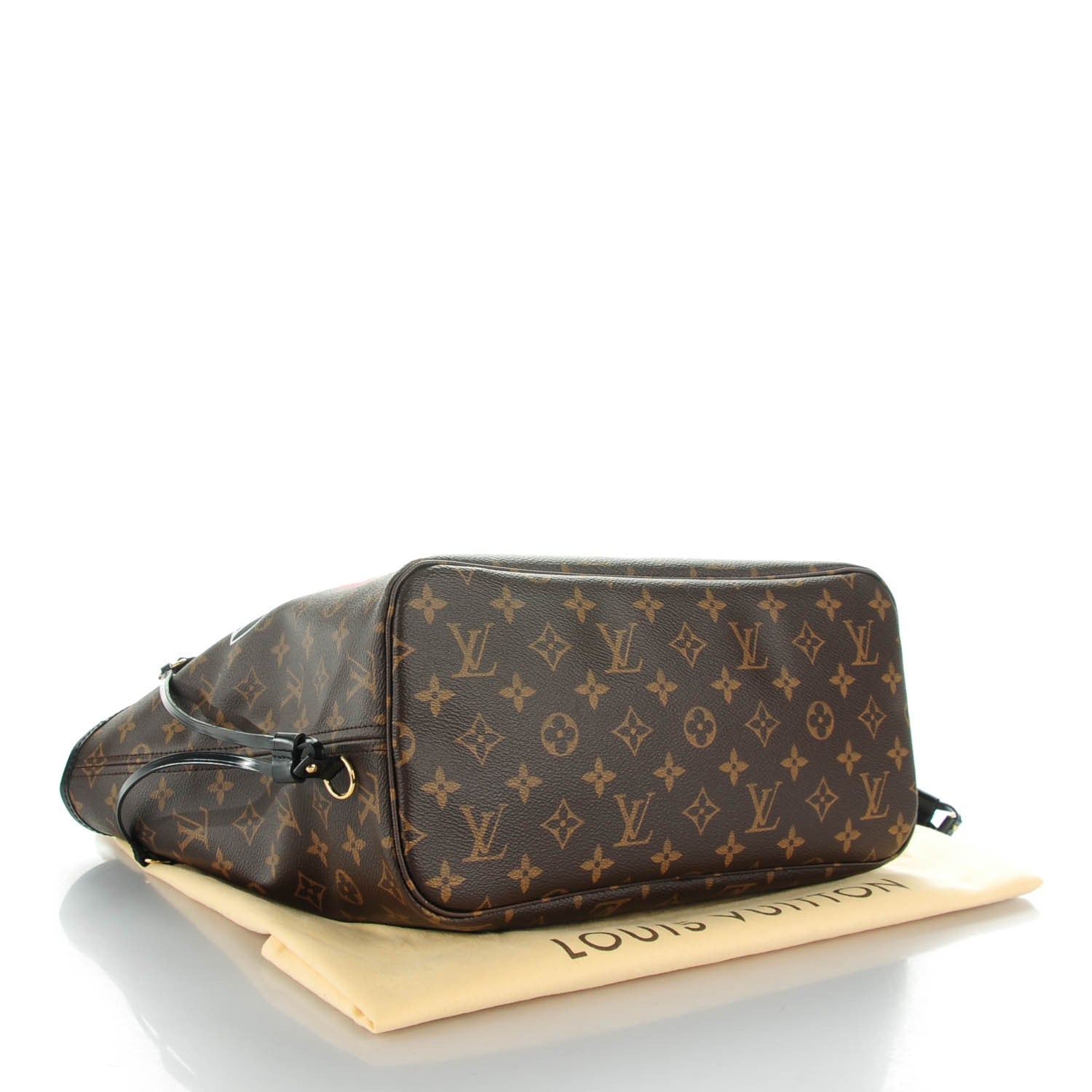 Louis Vuitton Monogram World Tour Neverfull MM 4 of 8