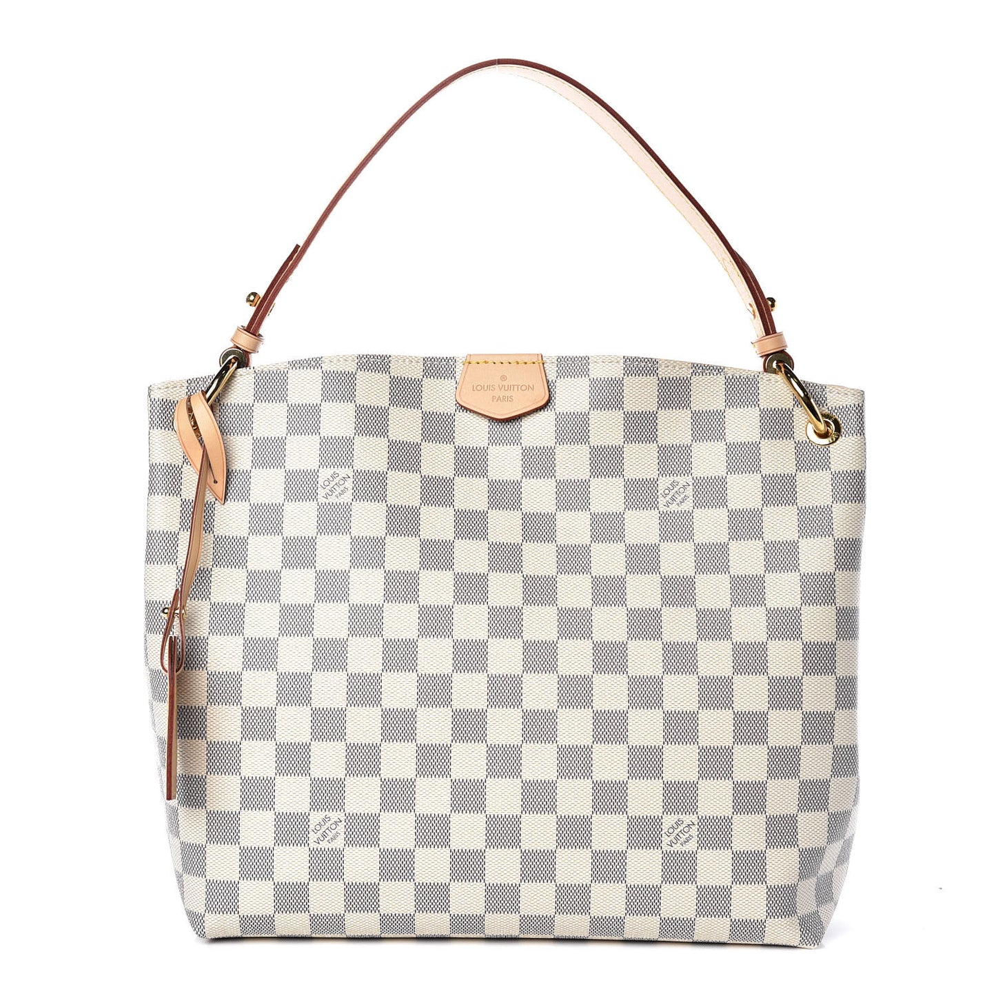 Damier Azur Graceful PM Rose Ballerine