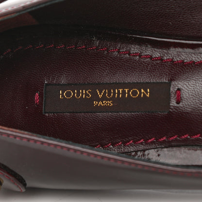 Louis Vuitton Patent Sloane Ballerina Flats 36 Amarante 7 of 12