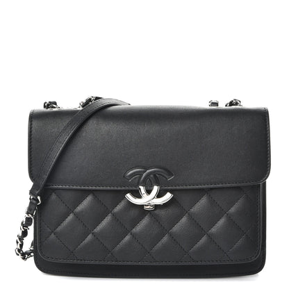 Chanel Lambskin Quilted Mini Urban Companion Flap Black 1 of 8