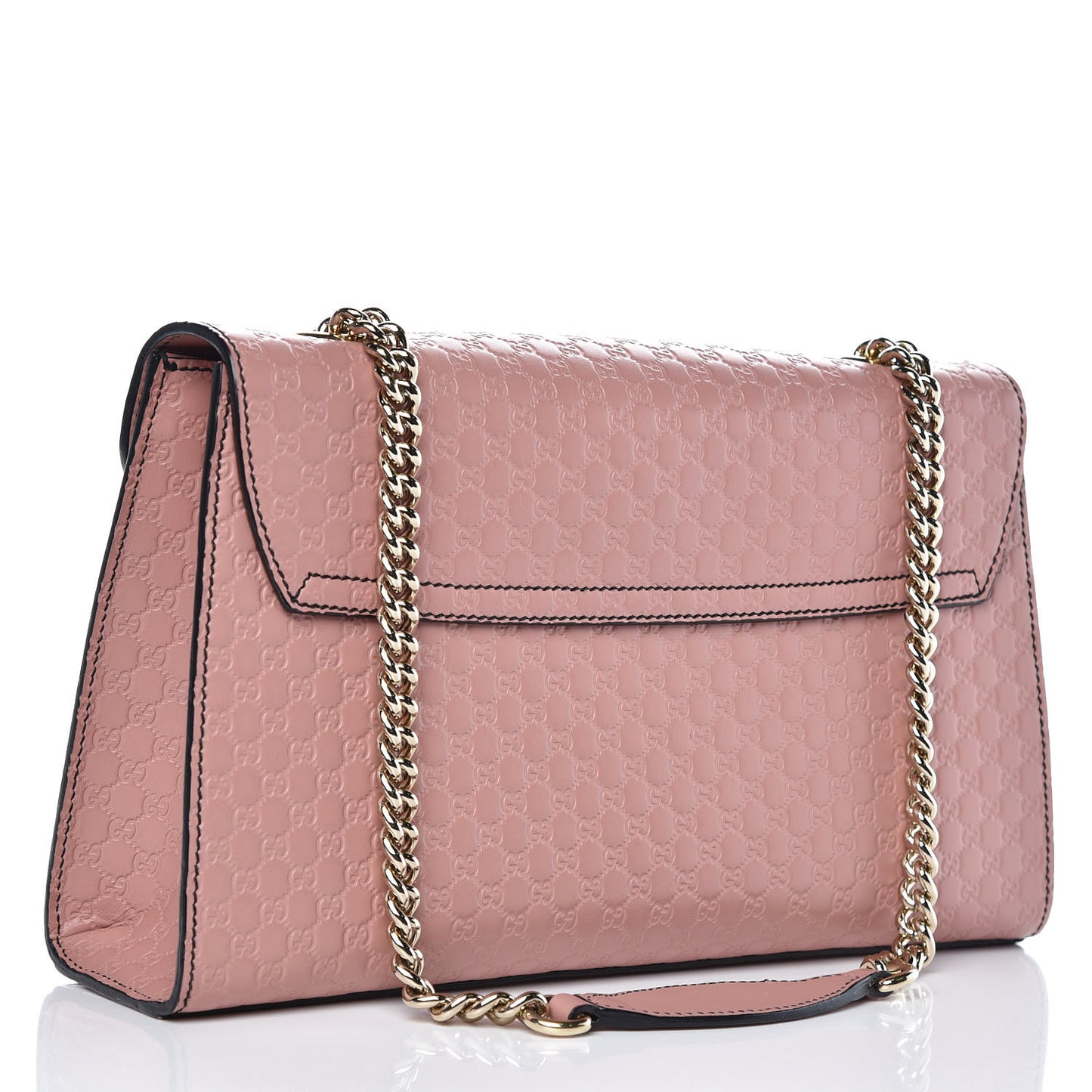 Microguccissima Medium Emily Chain Shoulder Bag Soft Pink