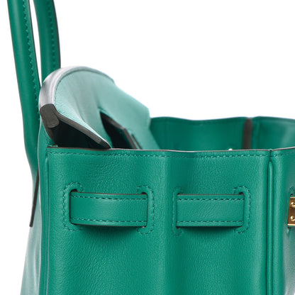 Hermes Swift Birkin 25 Vert Vertigo 28 of 32