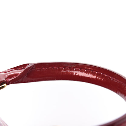 Louis Vuitton Vernis Alma BB Pomme D'Amour 15 of 17