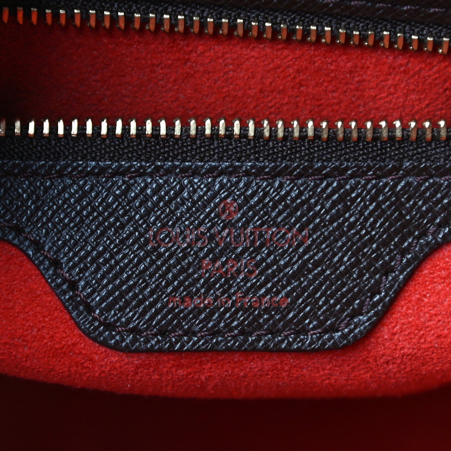 Louis Vuitton Damier Ebene Triana 6 of 10