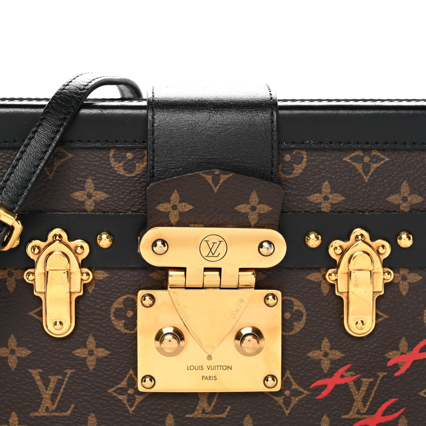 Monogram Petite Malle Black