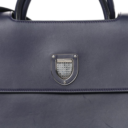 Christian Dior Calfskin Large Diorever Flap Navy 10 of 10