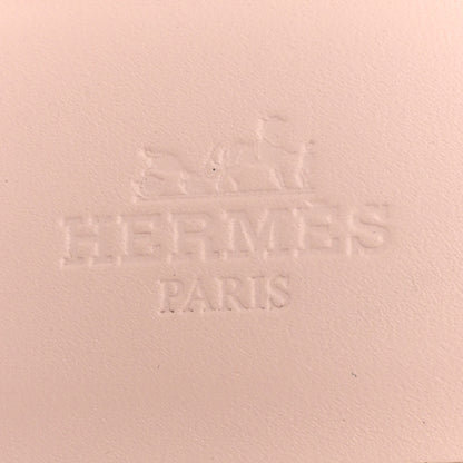 Hermes Calfskin Embroidered Oran Sandals 37 Beige 8 of 9
