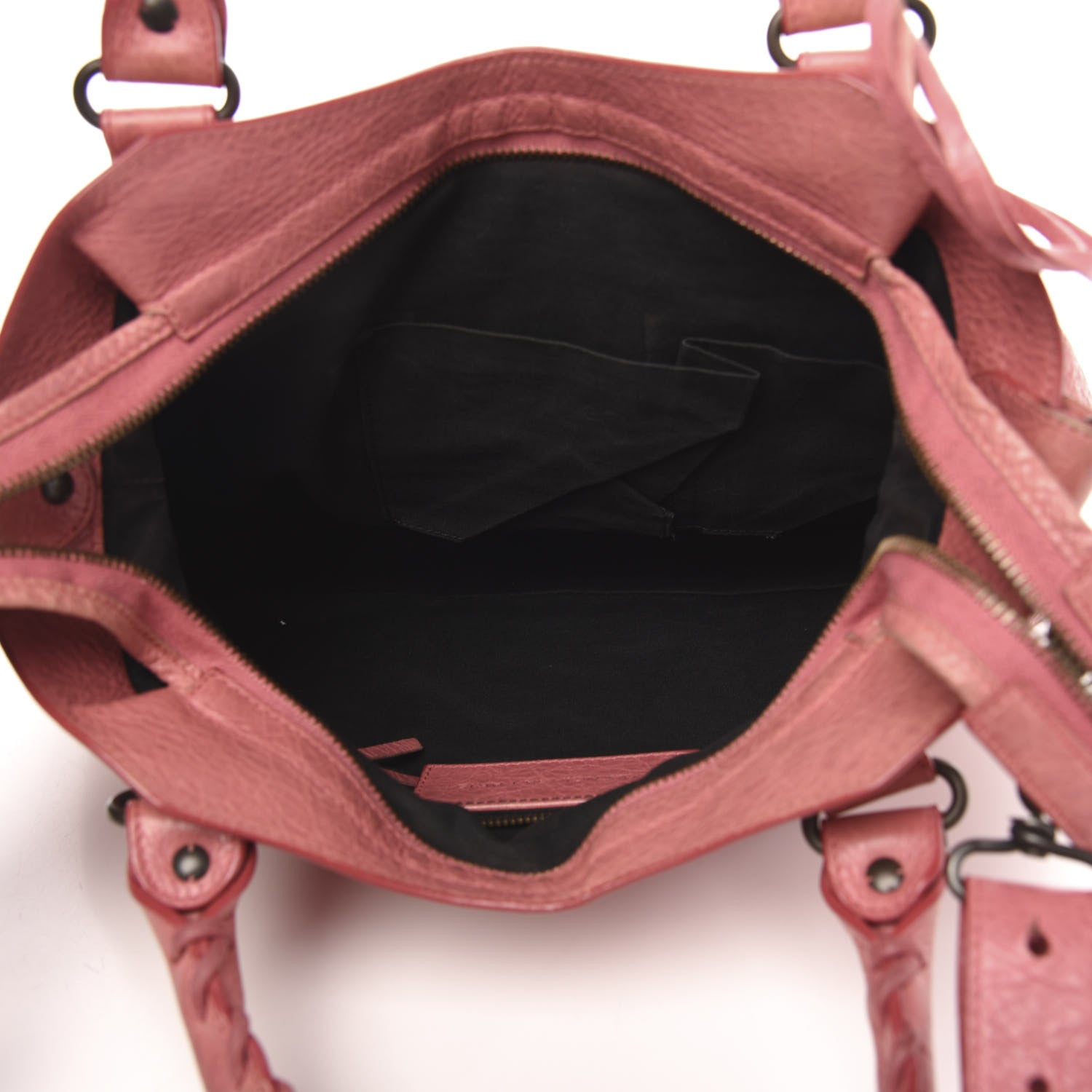 Balenciaga Agneau Classic Hardware Town Rose Bombon Raspberry 5 of 14
