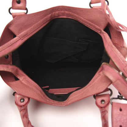 Balenciaga Agneau Classic Hardware Town Rose Bombon Raspberry 5 of 14
