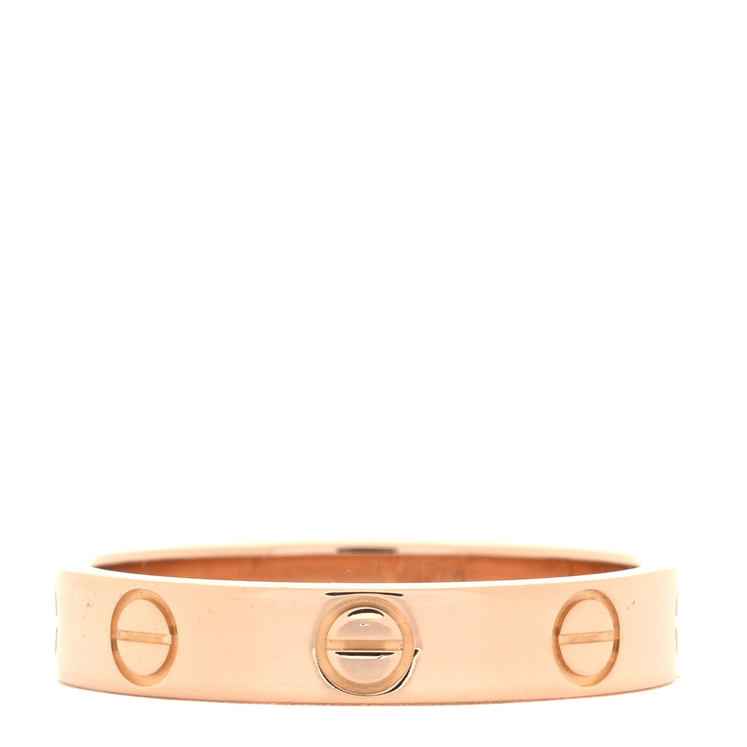 Cartier 18K Pink Gold 3.5mm LOVE Wedding Band Ring 52 6 1 of 4
