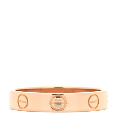 Cartier 18K Pink Gold 3.5mm LOVE Wedding Band Ring 52 6 1 of 4