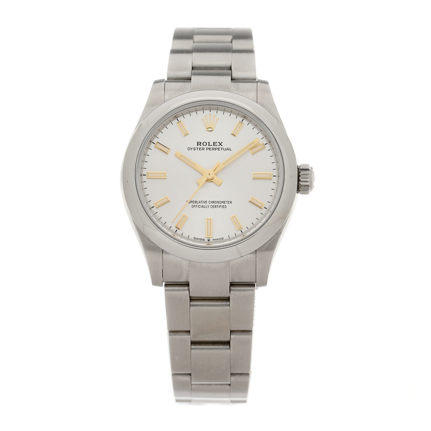 Stainless Steel 31mm Oyster Perpetual Watch Silver 277200