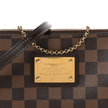 Louis Vuitton Damier Ebene Eva Clutch 8 of 10