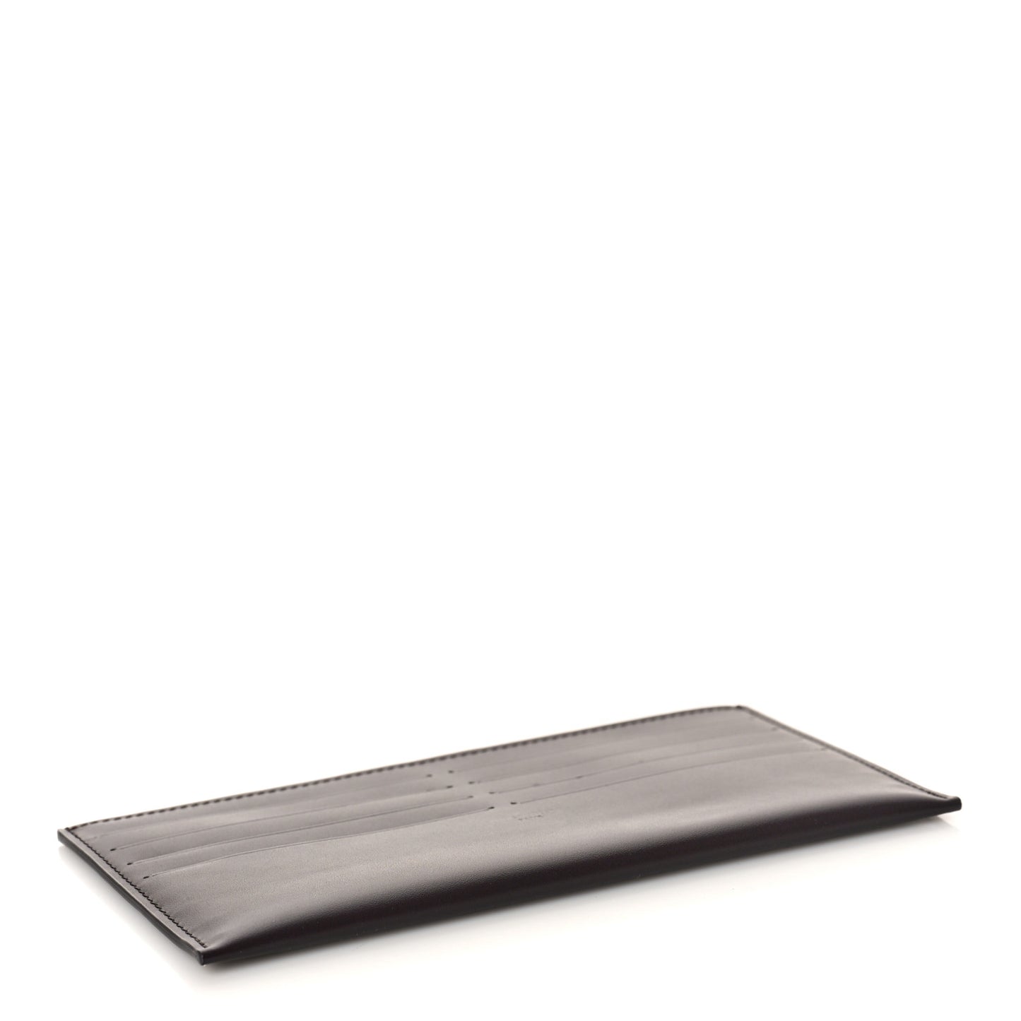 Calfskin Felicie Card Holder Insert Amarante