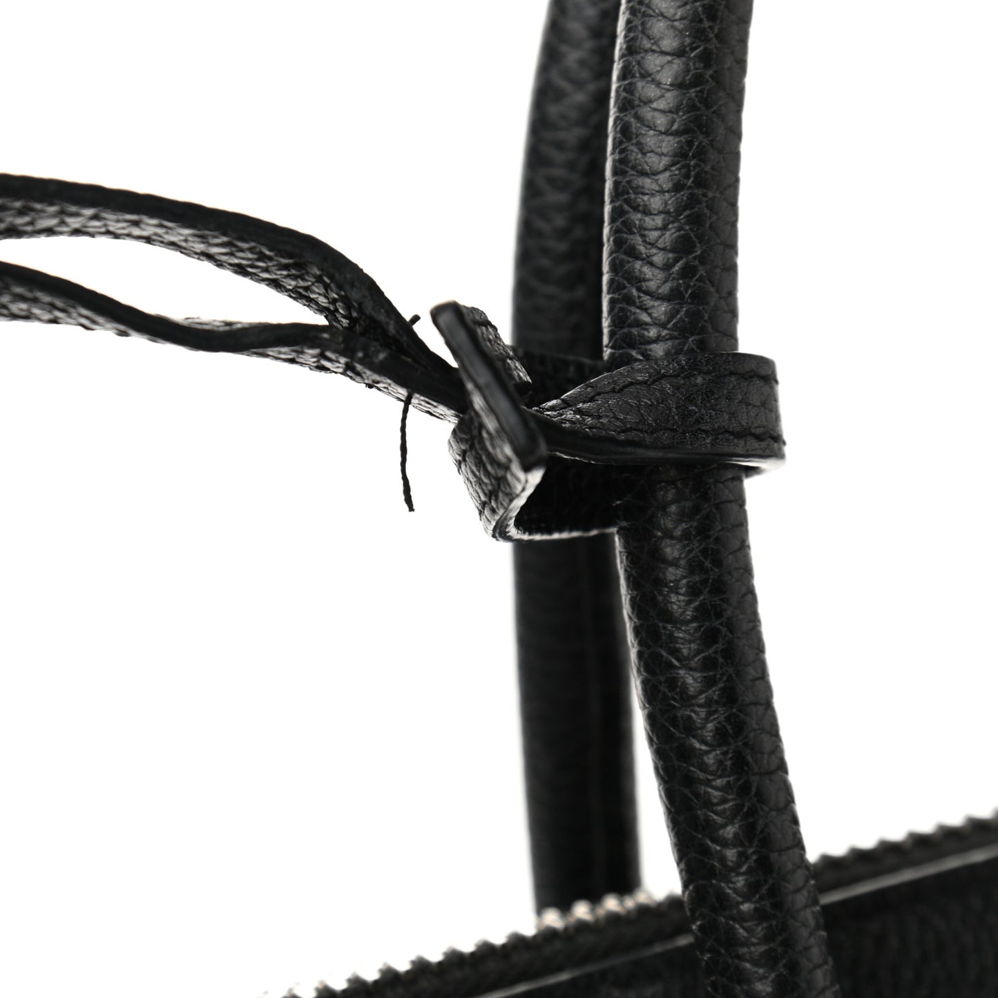 Grained Calfskin Sac De Jour Souple North South Tote Black