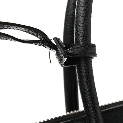 Saint Laurent Grained Calfskin Sac De Jour Souple North South Tote Black 12 of 12