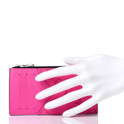 Louis Vuitton Taigarama Coin Card Holder Fuchsia 2 of 6