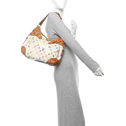 Louis Vuitton Monogram Multicolor Greta White 2 of 10