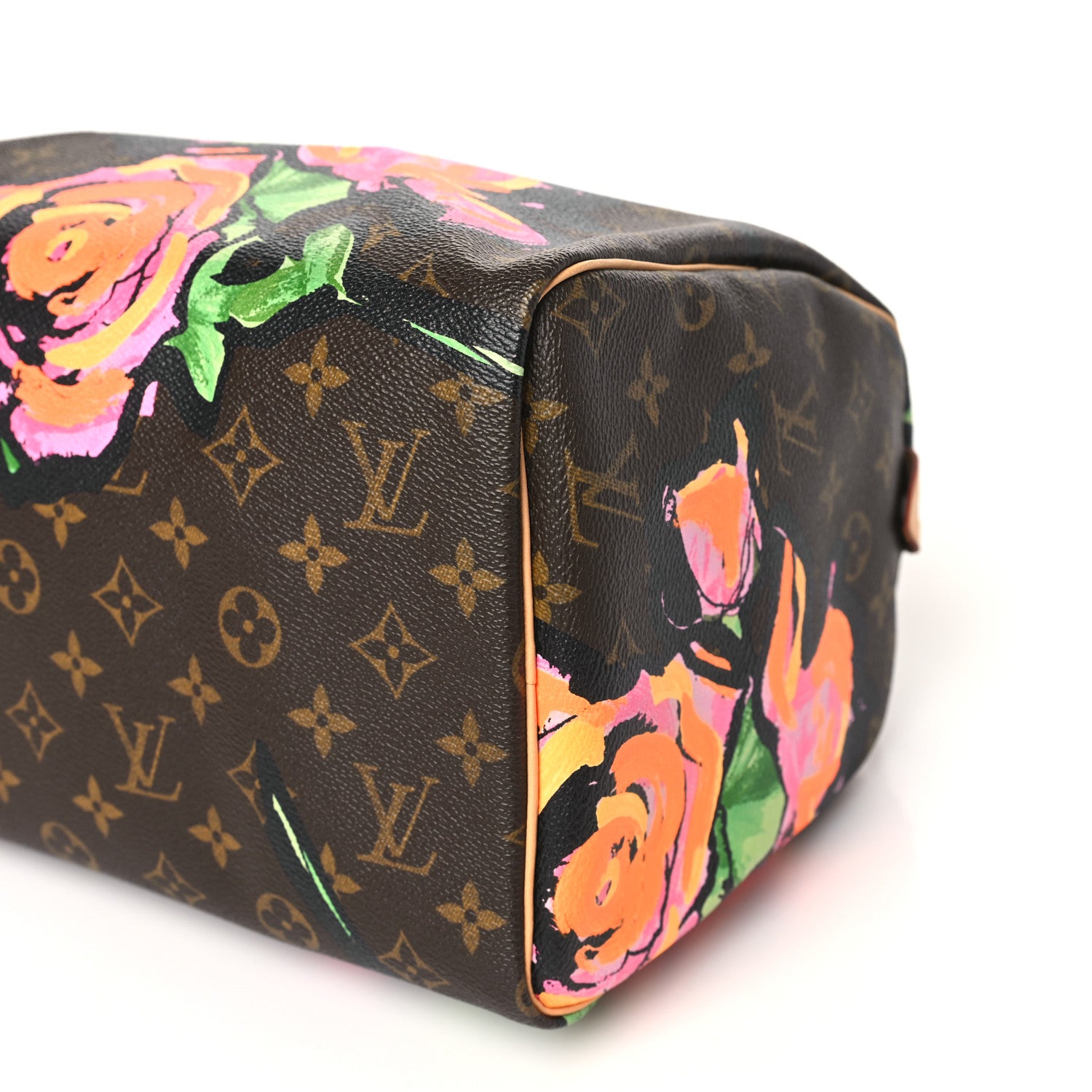 Louis Vuitton Monogram Roses Speedy 30 9 of 9