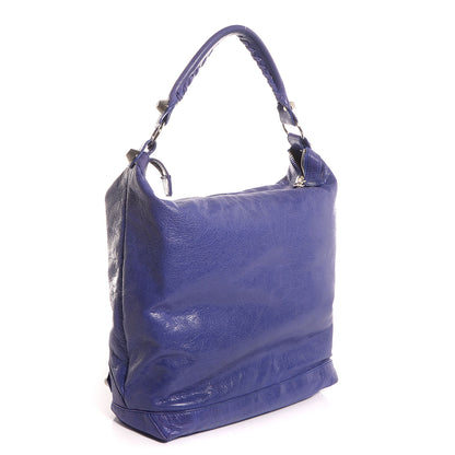 Balenciaga Agneau Giant 21 Silver Hardware Day Hobo Bleu Lavande 4 of 11