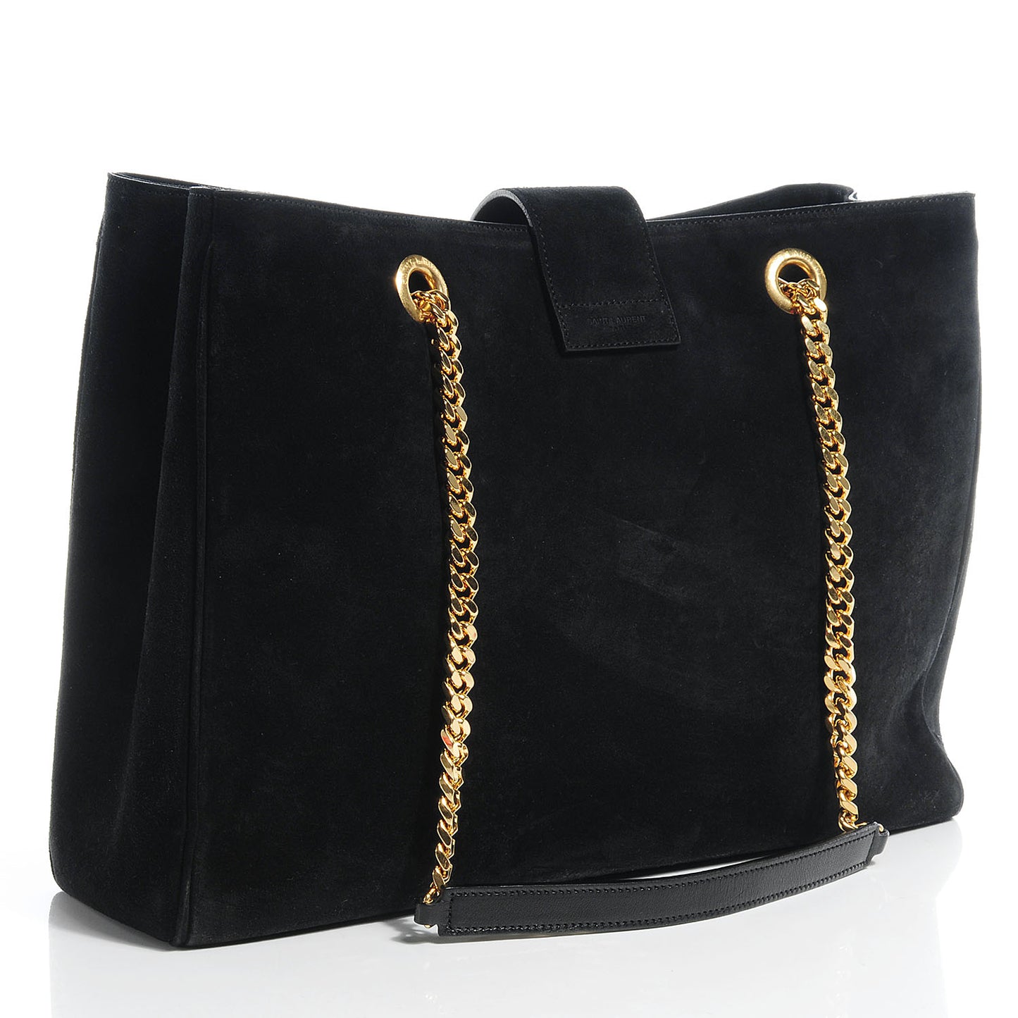 Suede Cassandre Shopper Black