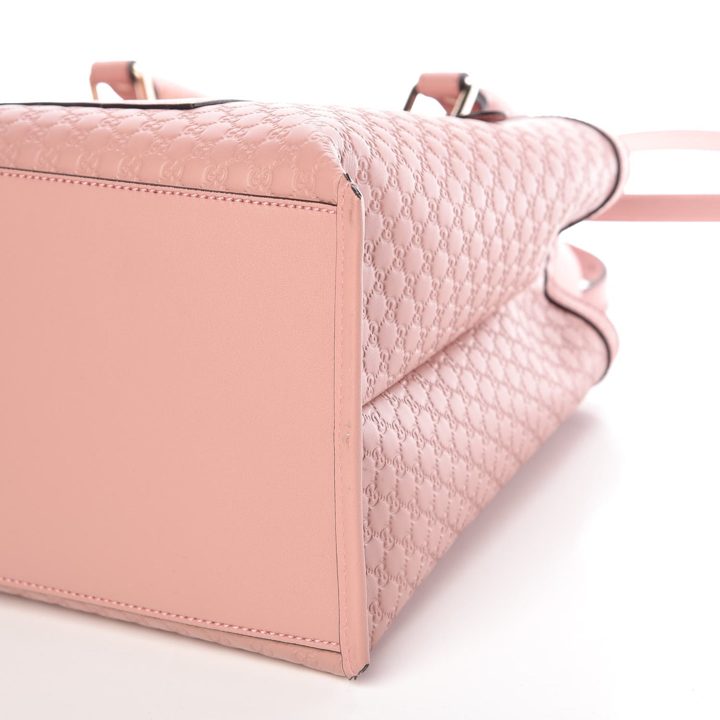 Soft Microguccissima Medium Tote Soft Pink