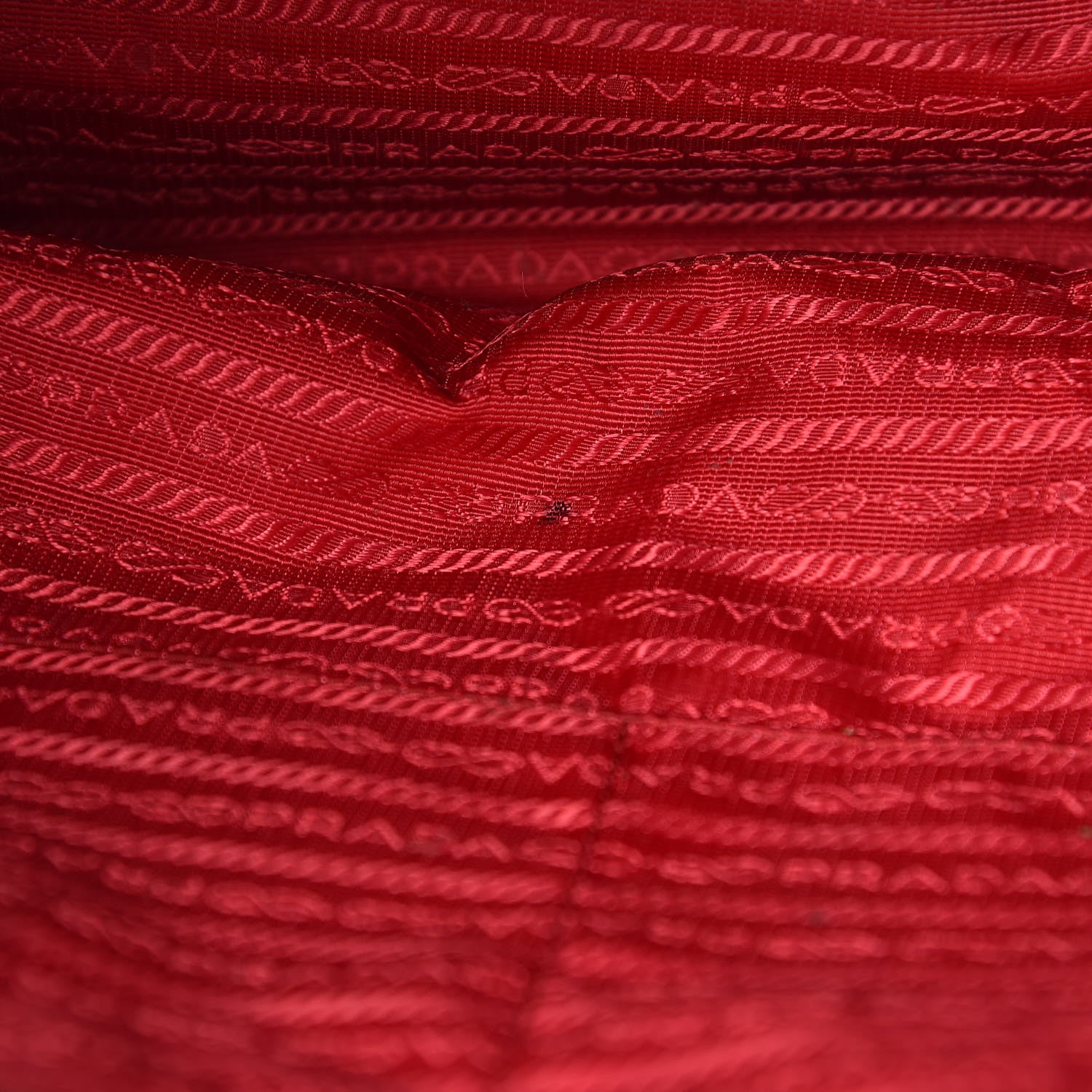 Prada Saffiano Large Galleria Double Zip Tote Fuoco 9 of 17