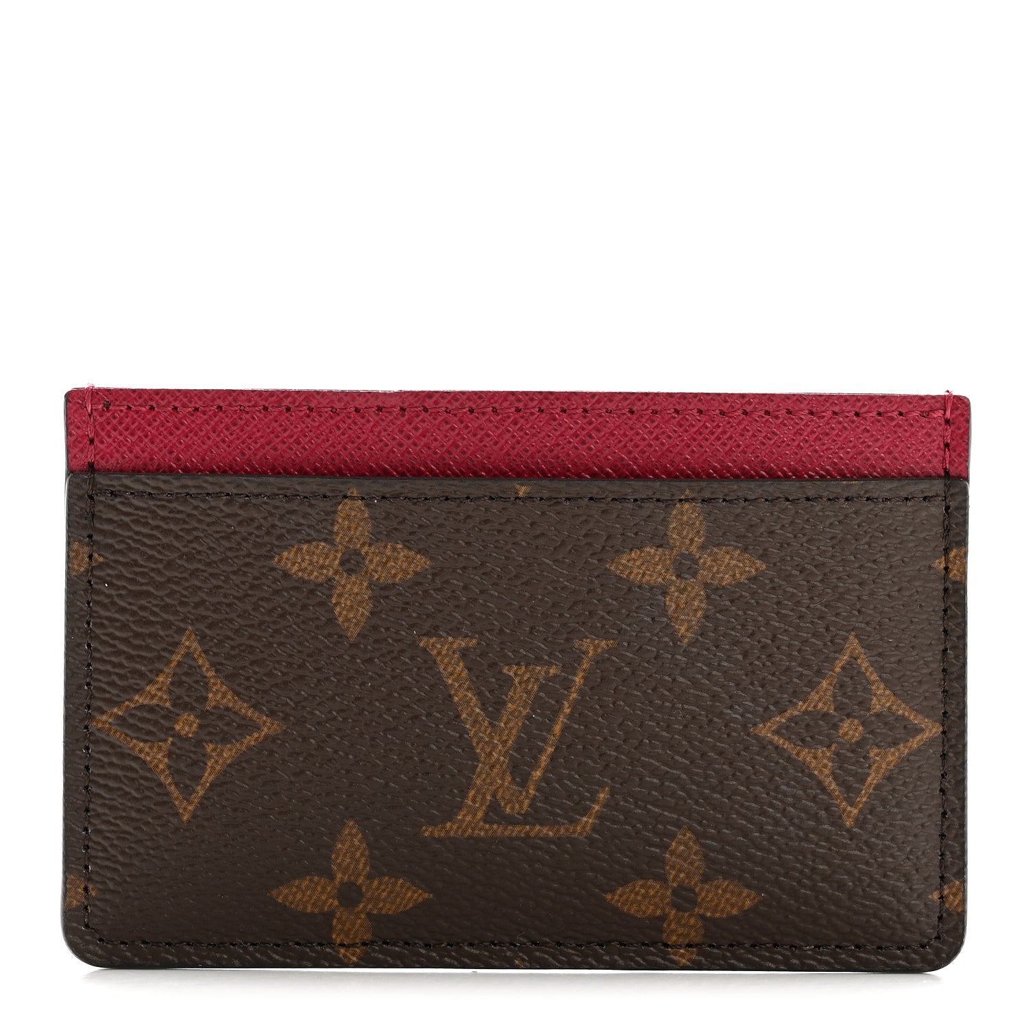 Louis Vuitton Monogram Card Holder Fuchsia 1 of 6