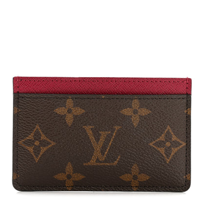 Louis Vuitton Monogram Card Holder Fuchsia 1 of 6