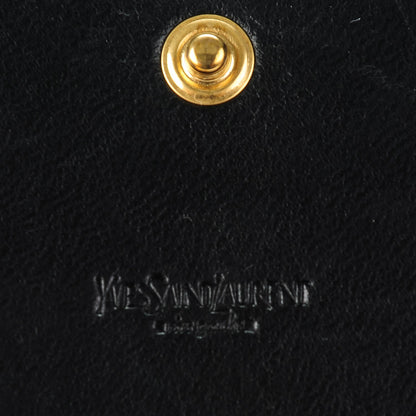 Saint Laurent Patent Y-Mail Wallet Black 6 of 7