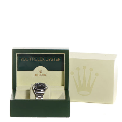 Rolex Stainless Steel 36mm Oyster Perpetual Explorer Watch Black 114270 6 of 6