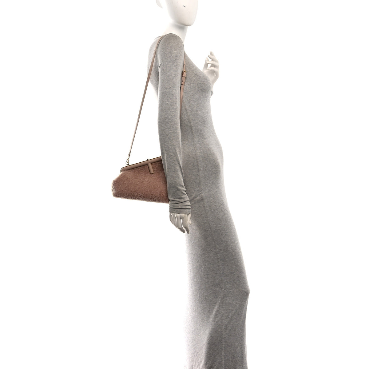Fendi Shearling Small Fendi First Rosa Plaster 2 of 10