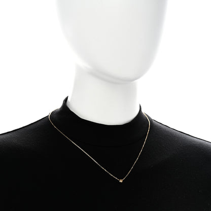 Cartier 18K Yellow Gold Diamond SM D'Amour Pendant Necklace 2 of 6