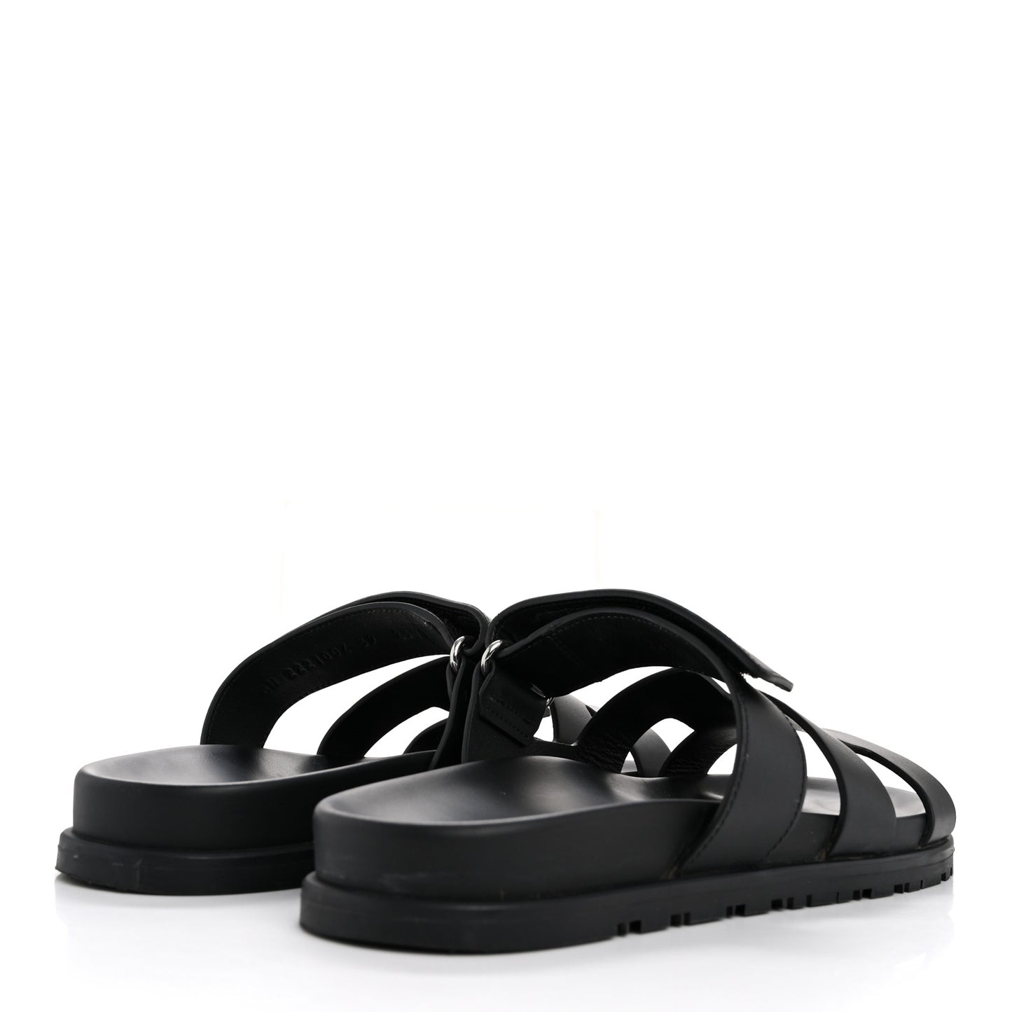 Calfskin Womens Chypre Sandals 39 Black