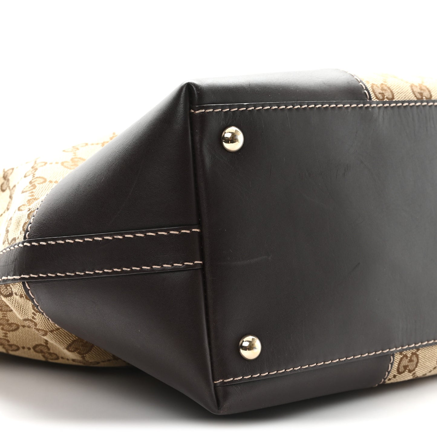 Monogram Lovely Heart Top Handle Dark Brown