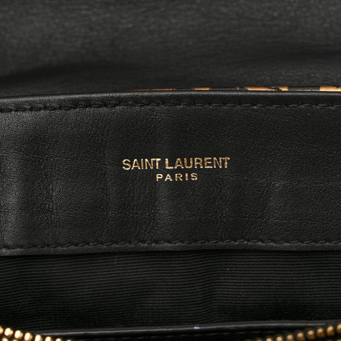 Calfskin Y Quilted Monogram Small Loulou Chain Satchel Leopard