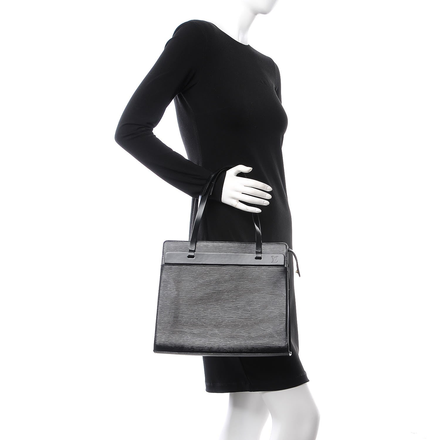 Louis Vuitton Epi Croisette PM Black 2 of 7
