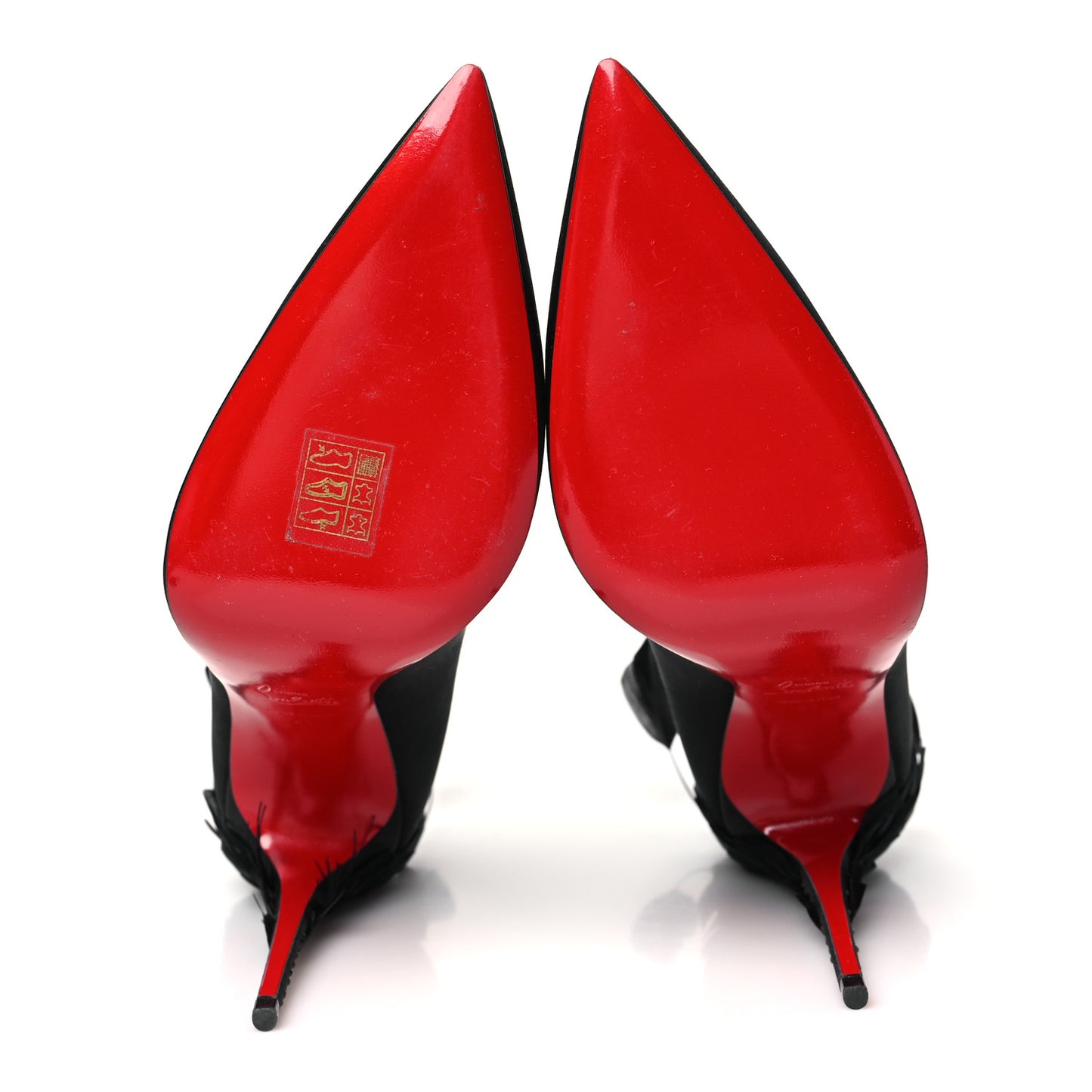 Crepe Satin Kate Plume 100 Pumps 41 Black