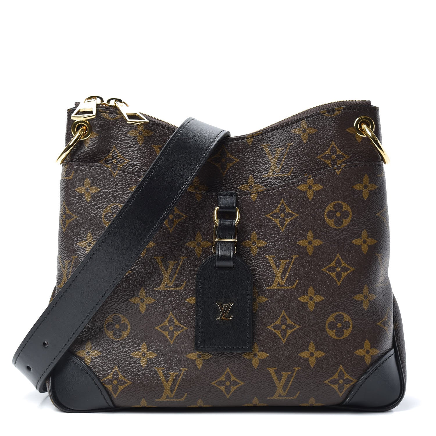 Louis Vuitton Monogram Odeon PM Black 1 of 8
